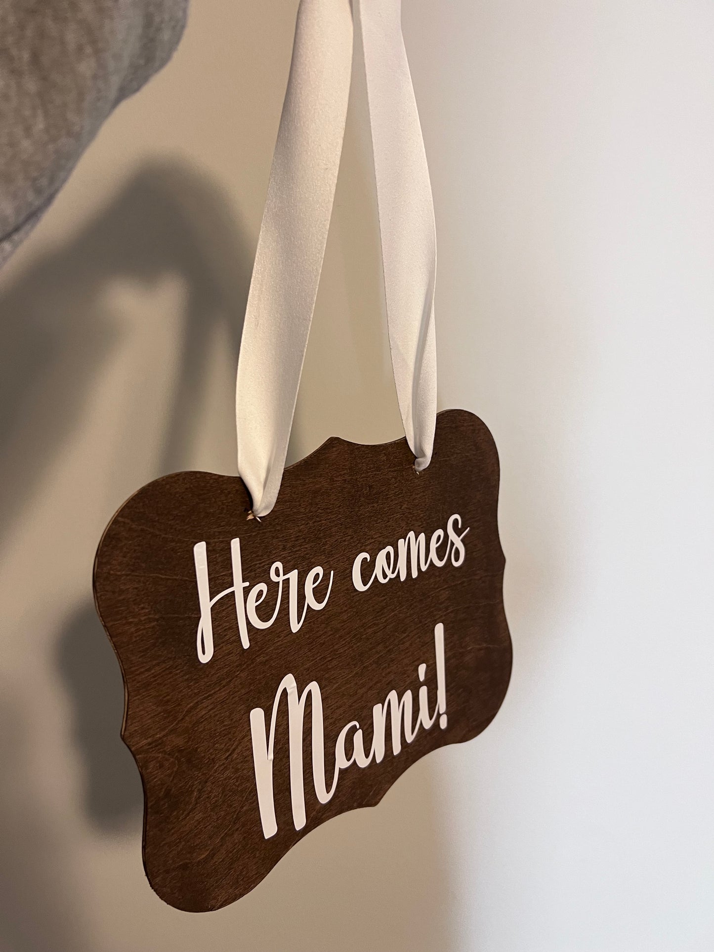 Flower girl/boy wooden sign