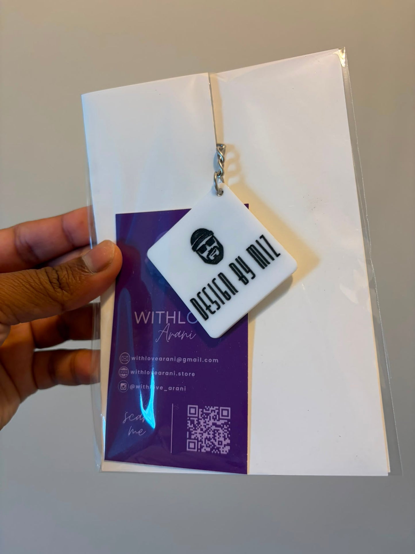 QR Keychain