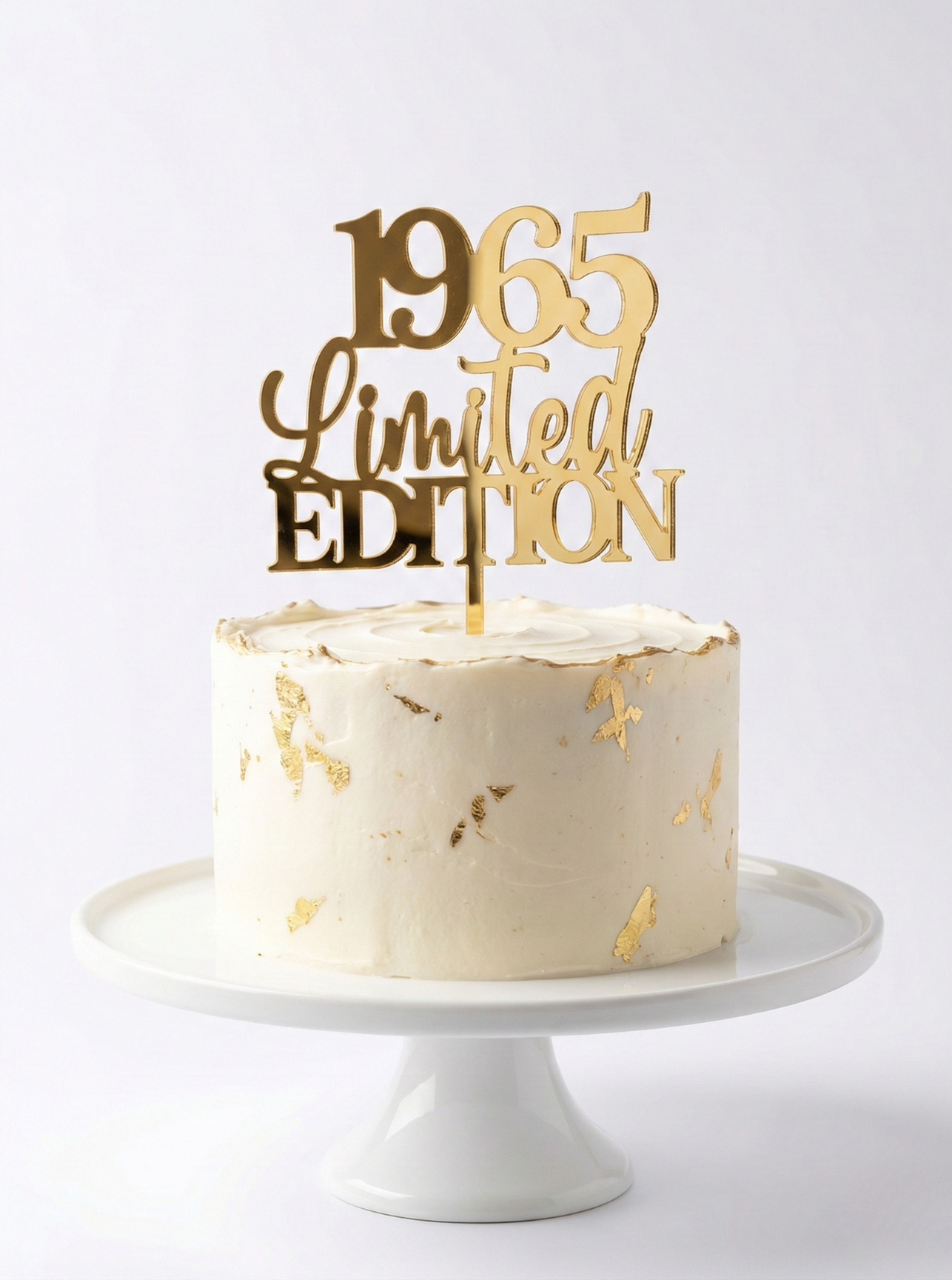 Custom Year "Limited Edition" Cake Topper