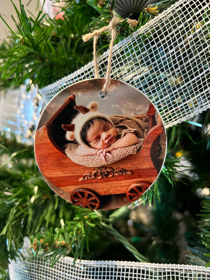 Custom Photo Ornament