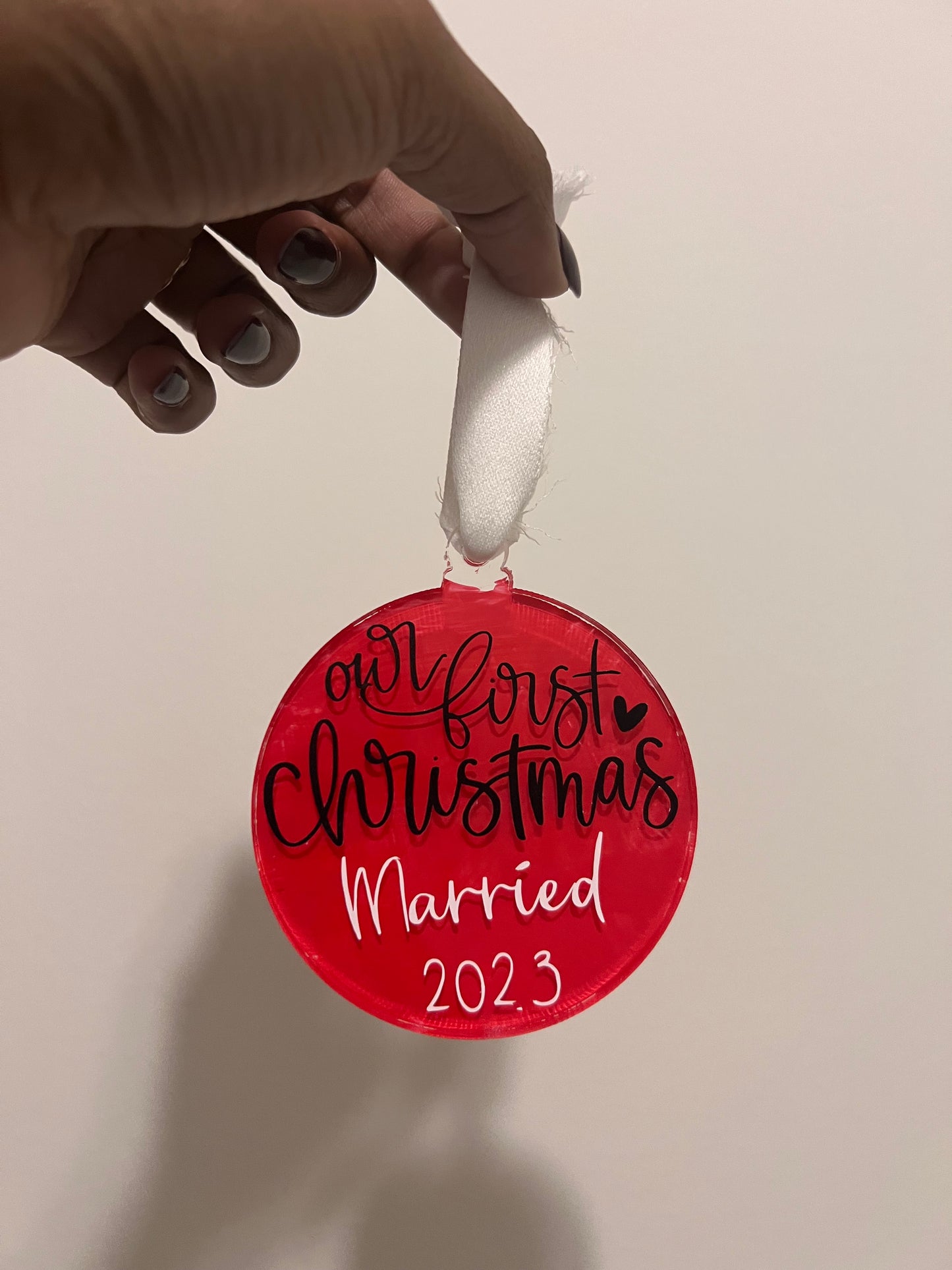 Our First Christmas Ornament