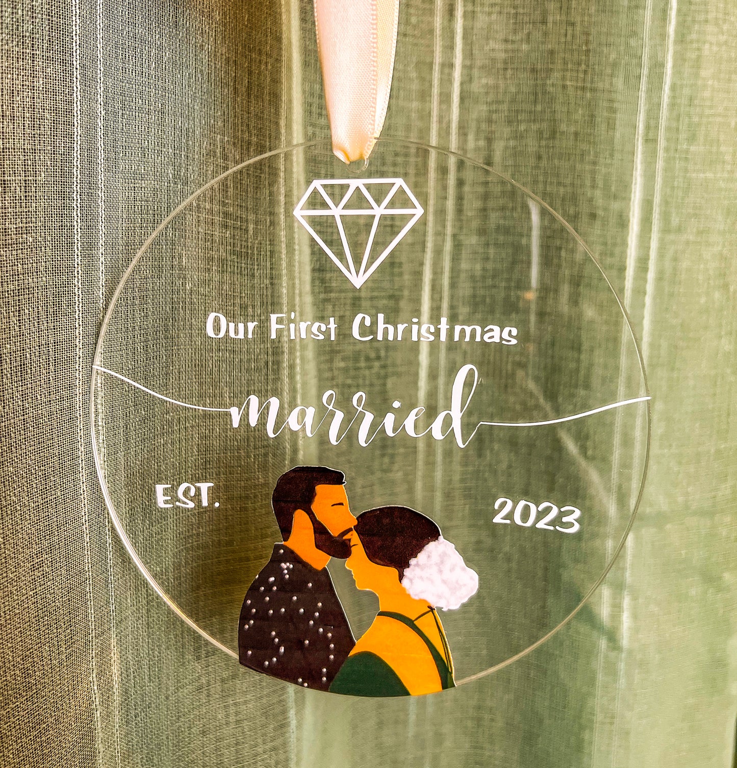 First Christmas Married Ornament