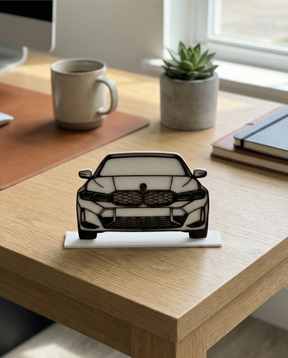 Layered Acrylic Car Front