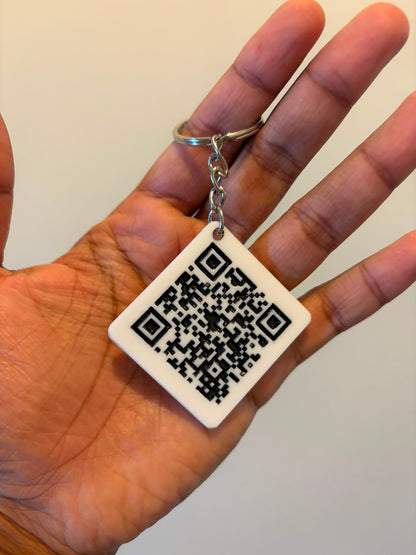QR Keychain